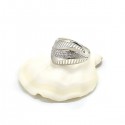 ezüst gyűrű Elegáns, CZ kristályos ezüst gyűrű
