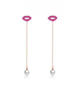 XOXO hosszú láncos nemesacél fülbevaló